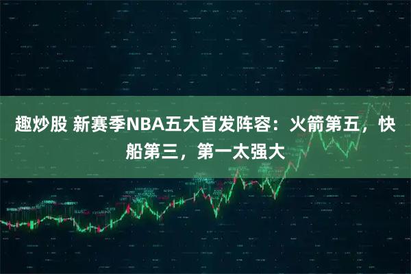 趣炒股 新赛季NBA五大首发阵容：火箭第五，快船第三，第一太强大