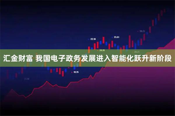 汇金财富 我国电子政务发展进入智能化跃升新阶段